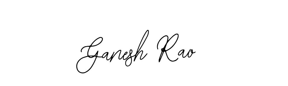 How to make Ganesh Rao name signature. Use Bearetta-2O07w style for creating short signs online. This is the latest handwritten sign. Ganesh Rao signature style 12 images and pictures png
