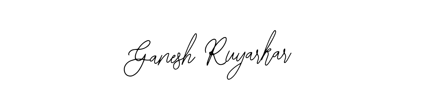 Make a beautiful signature design for name Ganesh Ruyarkar. With this signature (Bearetta-2O07w) style, you can create a handwritten signature for free. Ganesh Ruyarkar signature style 12 images and pictures png