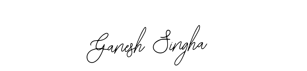 The best way (Bearetta-2O07w) to make a short signature is to pick only two or three words in your name. The name Ganesh Singha include a total of six letters. For converting this name. Ganesh Singha signature style 12 images and pictures png