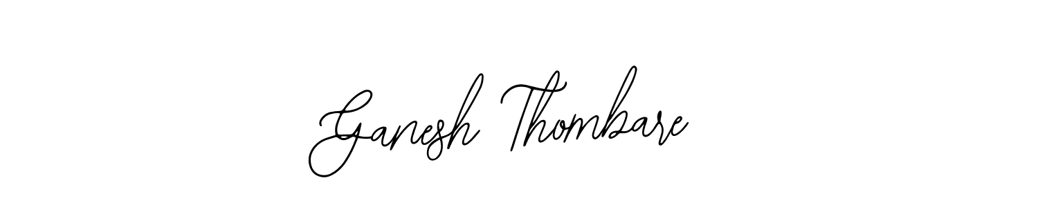 This is the best signature style for the Ganesh Thombare name. Also you like these signature font (Bearetta-2O07w). Mix name signature. Ganesh Thombare signature style 12 images and pictures png