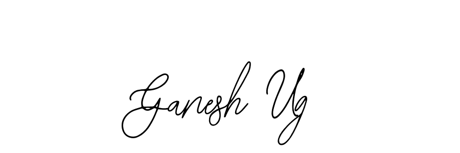 Use a signature maker to create a handwritten signature online. With this signature software, you can design (Bearetta-2O07w) your own signature for name Ganesh Ug. Ganesh Ug signature style 12 images and pictures png