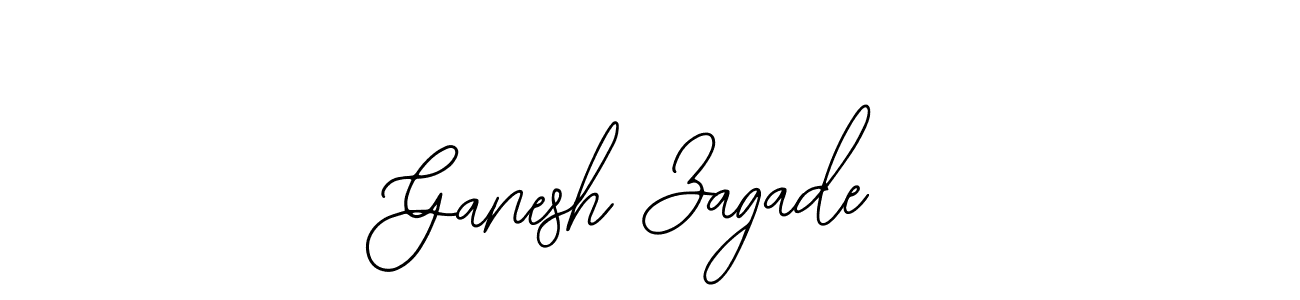 Similarly Bearetta-2O07w is the best handwritten signature design. Signature creator online .You can use it as an online autograph creator for name Ganesh Zagade. Ganesh Zagade signature style 12 images and pictures png