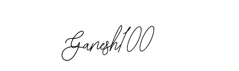 Create a beautiful signature design for name Ganesh100 . With this signature (Bearetta-2O07w) fonts, you can make a handwritten signature for free. Ganesh100  signature style 12 images and pictures png