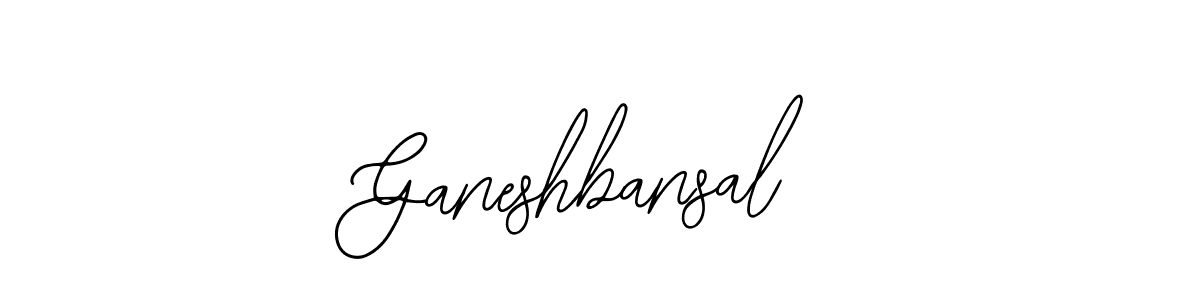 Create a beautiful signature design for name Ganeshbansal. With this signature (Bearetta-2O07w) fonts, you can make a handwritten signature for free. Ganeshbansal signature style 12 images and pictures png