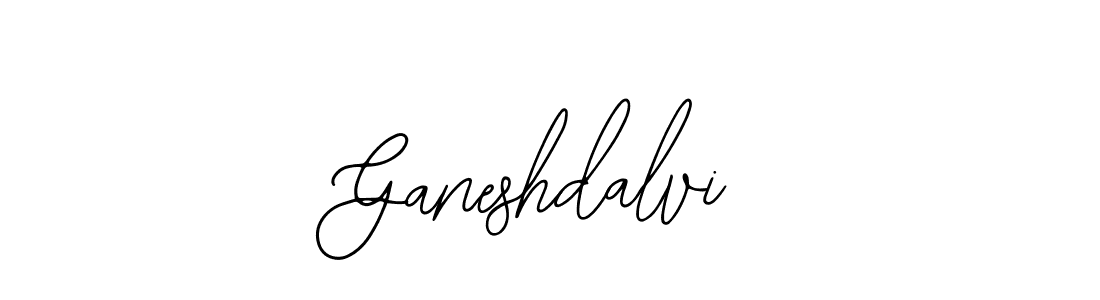You should practise on your own different ways (Bearetta-2O07w) to write your name (Ganeshdalvi) in signature. don't let someone else do it for you. Ganeshdalvi signature style 12 images and pictures png