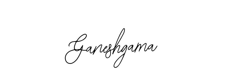 Design your own signature with our free online signature maker. With this signature software, you can create a handwritten (Bearetta-2O07w) signature for name Ganeshgama. Ganeshgama signature style 12 images and pictures png