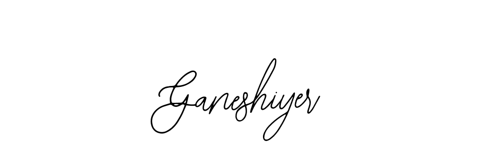 Also we have Ganeshiyer name is the best signature style. Create professional handwritten signature collection using Bearetta-2O07w autograph style. Ganeshiyer signature style 12 images and pictures png