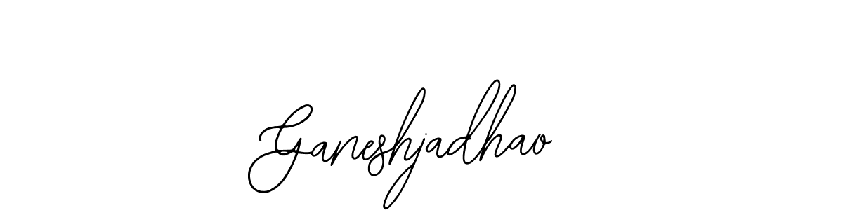 Make a beautiful signature design for name Ganeshjadhao. With this signature (Bearetta-2O07w) style, you can create a handwritten signature for free. Ganeshjadhao signature style 12 images and pictures png