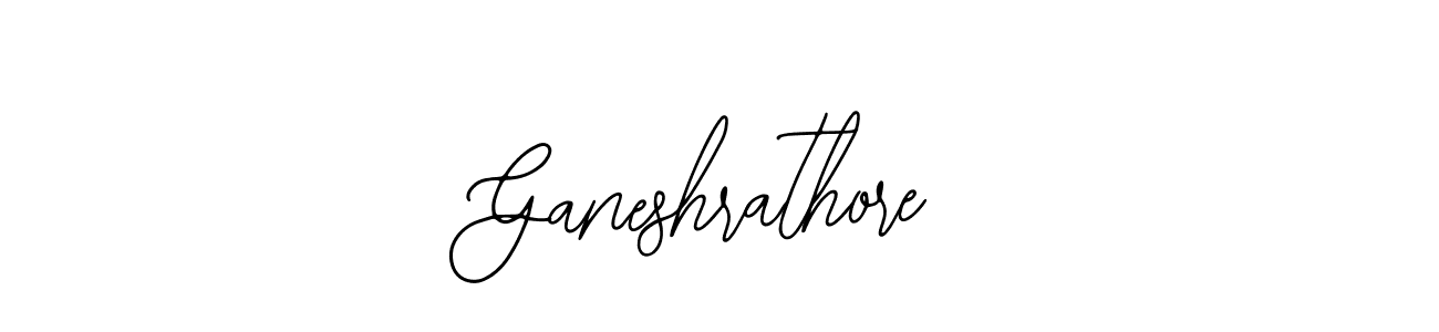 Use a signature maker to create a handwritten signature online. With this signature software, you can design (Bearetta-2O07w) your own signature for name Ganeshrathore. Ganeshrathore signature style 12 images and pictures png