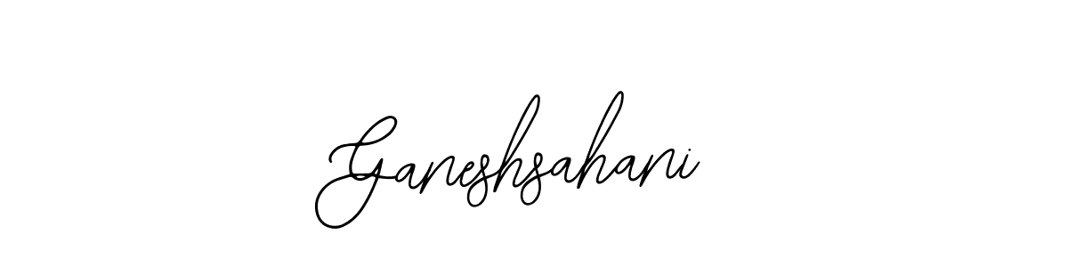 Ganeshsahani stylish signature style. Best Handwritten Sign (Bearetta-2O07w) for my name. Handwritten Signature Collection Ideas for my name Ganeshsahani. Ganeshsahani signature style 12 images and pictures png