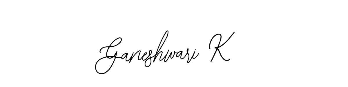 Also You can easily find your signature by using the search form. We will create Ganeshwari K name handwritten signature images for you free of cost using Bearetta-2O07w sign style. Ganeshwari K signature style 12 images and pictures png