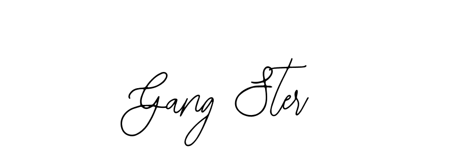 Also You can easily find your signature by using the search form. We will create Gang Ster name handwritten signature images for you free of cost using Bearetta-2O07w sign style. Gang Ster signature style 12 images and pictures png