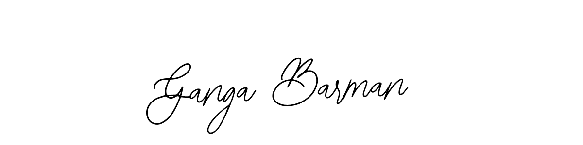 if you are searching for the best signature style for your name Ganga Barman. so please give up your signature search. here we have designed multiple signature styles  using Bearetta-2O07w. Ganga Barman signature style 12 images and pictures png