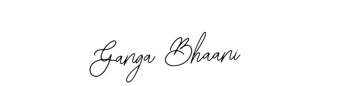 Make a beautiful signature design for name Ganga Bhaani. Use this online signature maker to create a handwritten signature for free. Ganga Bhaani signature style 12 images and pictures png