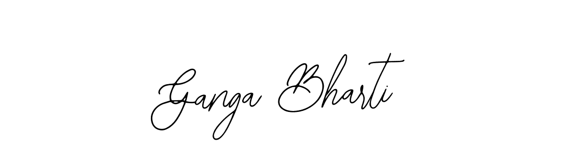 Also we have Ganga Bharti name is the best signature style. Create professional handwritten signature collection using Bearetta-2O07w autograph style. Ganga Bharti signature style 12 images and pictures png