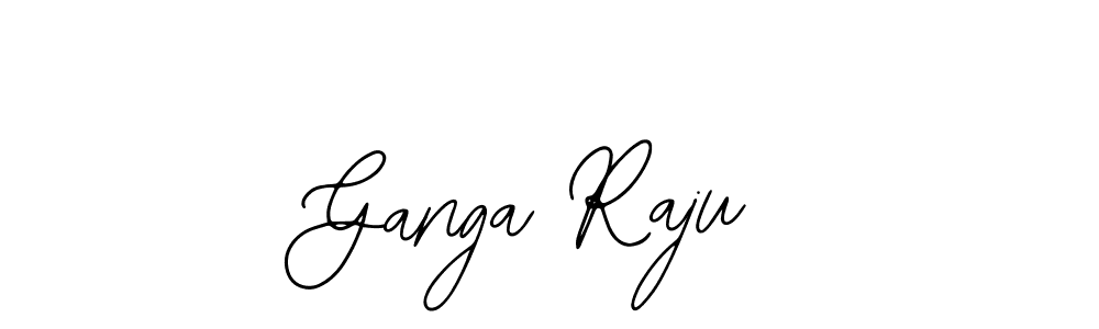 Similarly Bearetta-2O07w is the best handwritten signature design. Signature creator online .You can use it as an online autograph creator for name Ganga Raju. Ganga Raju signature style 12 images and pictures png