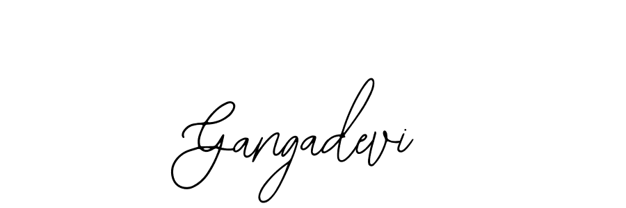 Also we have Gangadevi name is the best signature style. Create professional handwritten signature collection using Bearetta-2O07w autograph style. Gangadevi signature style 12 images and pictures png