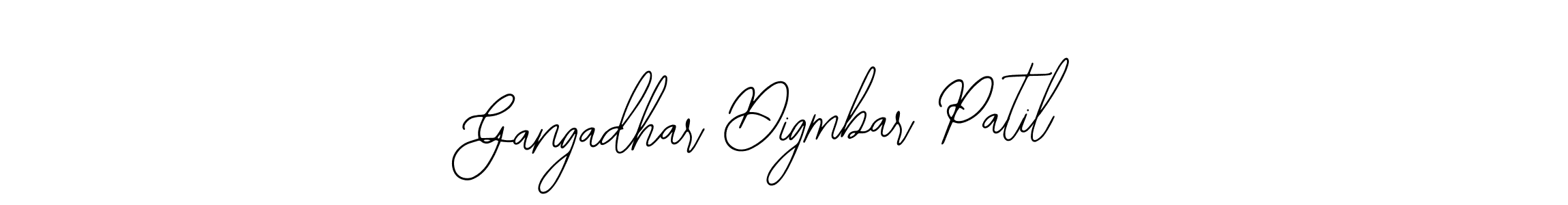 Create a beautiful signature design for name Gangadhar Digmbar Patil. With this signature (Bearetta-2O07w) fonts, you can make a handwritten signature for free. Gangadhar Digmbar Patil signature style 12 images and pictures png