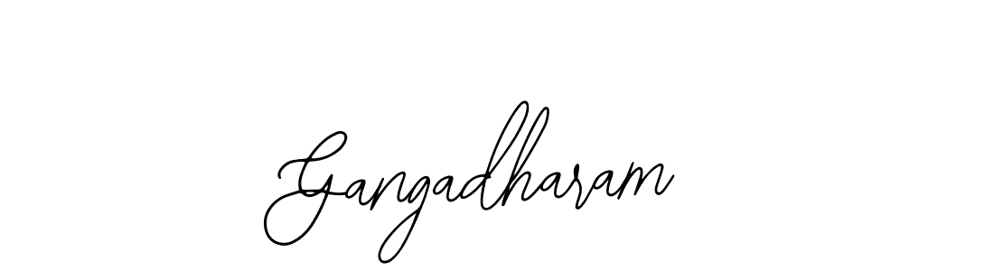 Gangadharam stylish signature style. Best Handwritten Sign (Bearetta-2O07w) for my name. Handwritten Signature Collection Ideas for my name Gangadharam. Gangadharam signature style 12 images and pictures png