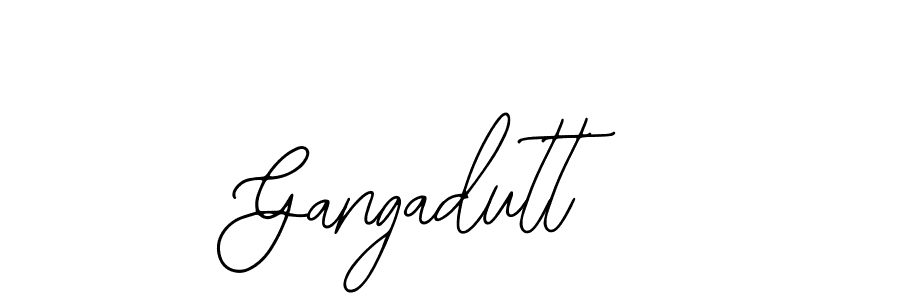 Gangadutt stylish signature style. Best Handwritten Sign (Bearetta-2O07w) for my name. Handwritten Signature Collection Ideas for my name Gangadutt. Gangadutt signature style 12 images and pictures png