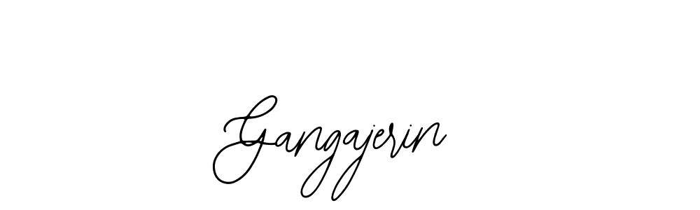 Bearetta-2O07w is a professional signature style that is perfect for those who want to add a touch of class to their signature. It is also a great choice for those who want to make their signature more unique. Get Gangajerin name to fancy signature for free. Gangajerin signature style 12 images and pictures png