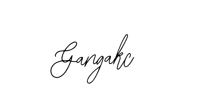 The best way (Bearetta-2O07w) to make a short signature is to pick only two or three words in your name. The name Gangakc include a total of six letters. For converting this name. Gangakc signature style 12 images and pictures png