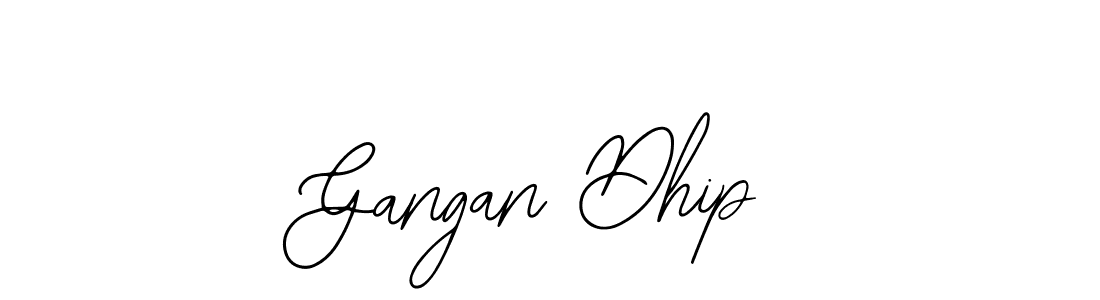 Make a beautiful signature design for name Gangan Dhip. Use this online signature maker to create a handwritten signature for free. Gangan Dhip signature style 12 images and pictures png