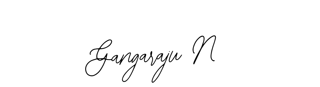 Make a beautiful signature design for name Gangaraju N. With this signature (Bearetta-2O07w) style, you can create a handwritten signature for free. Gangaraju N signature style 12 images and pictures png