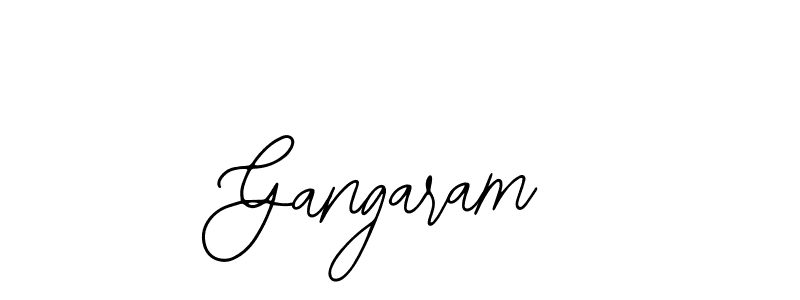 Use a signature maker to create a handwritten signature online. With this signature software, you can design (Bearetta-2O07w) your own signature for name Gangaram. Gangaram signature style 12 images and pictures png