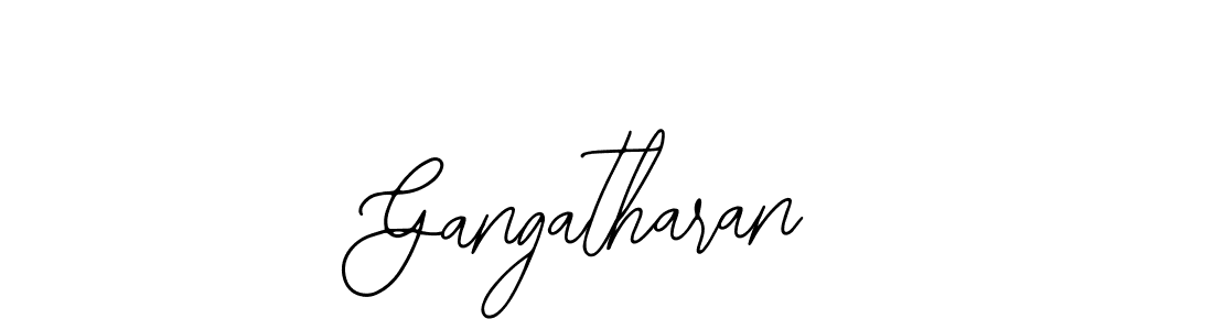 Design your own signature with our free online signature maker. With this signature software, you can create a handwritten (Bearetta-2O07w) signature for name Gangatharan. Gangatharan signature style 12 images and pictures png