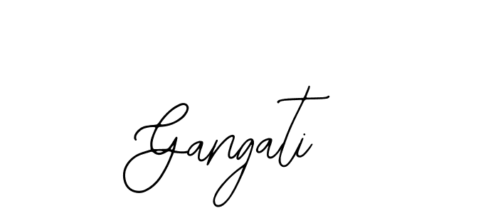 Make a beautiful signature design for name Gangati. With this signature (Bearetta-2O07w) style, you can create a handwritten signature for free. Gangati signature style 12 images and pictures png