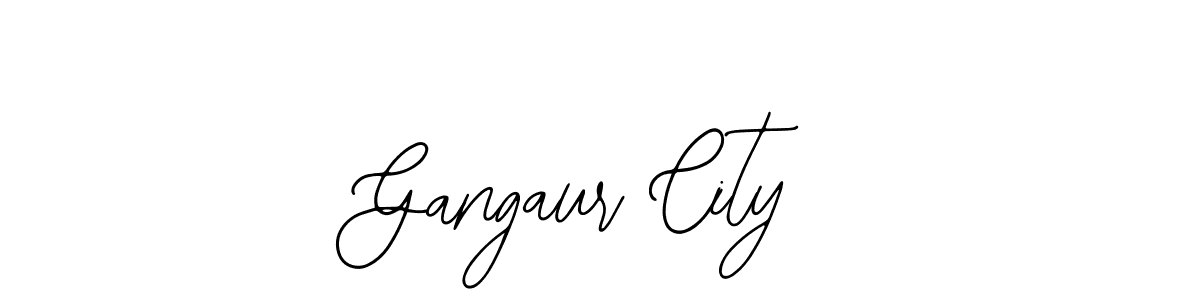 Use a signature maker to create a handwritten signature online. With this signature software, you can design (Bearetta-2O07w) your own signature for name Gangaur City. Gangaur City signature style 12 images and pictures png