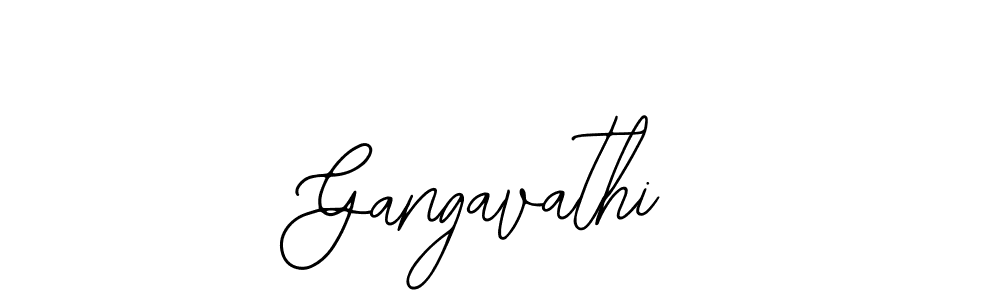 Use a signature maker to create a handwritten signature online. With this signature software, you can design (Bearetta-2O07w) your own signature for name Gangavathi. Gangavathi signature style 12 images and pictures png