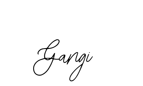 Design your own signature with our free online signature maker. With this signature software, you can create a handwritten (Bearetta-2O07w) signature for name Gangi. Gangi signature style 12 images and pictures png