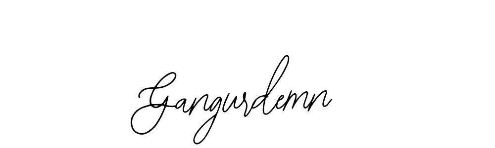 Make a beautiful signature design for name Gangurdemn. With this signature (Bearetta-2O07w) style, you can create a handwritten signature for free. Gangurdemn signature style 12 images and pictures png