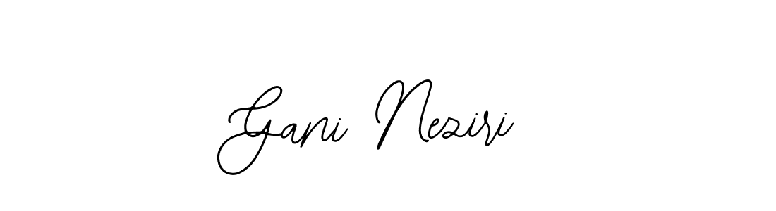 Similarly Bearetta-2O07w is the best handwritten signature design. Signature creator online .You can use it as an online autograph creator for name Gani Neziri. Gani Neziri signature style 12 images and pictures png