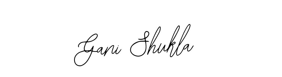 Gani Shukla stylish signature style. Best Handwritten Sign (Bearetta-2O07w) for my name. Handwritten Signature Collection Ideas for my name Gani Shukla. Gani Shukla signature style 12 images and pictures png