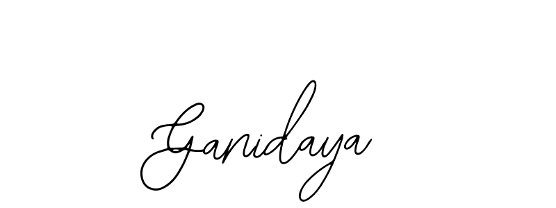 How to make Ganidaya signature? Bearetta-2O07w is a professional autograph style. Create handwritten signature for Ganidaya name. Ganidaya signature style 12 images and pictures png