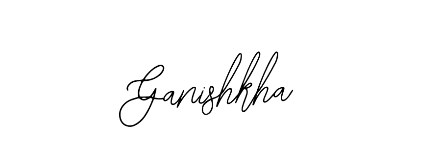 Make a beautiful signature design for name Ganishkha. With this signature (Bearetta-2O07w) style, you can create a handwritten signature for free. Ganishkha signature style 12 images and pictures png