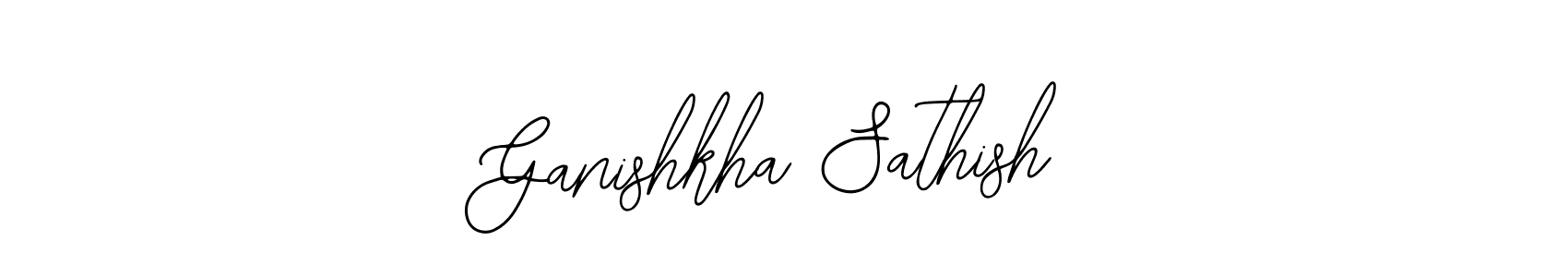 Similarly Bearetta-2O07w is the best handwritten signature design. Signature creator online .You can use it as an online autograph creator for name Ganishkha Sathish. Ganishkha Sathish signature style 12 images and pictures png