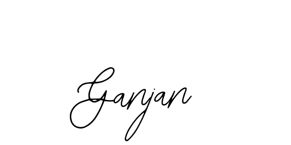 How to make Ganjan signature? Bearetta-2O07w is a professional autograph style. Create handwritten signature for Ganjan name. Ganjan signature style 12 images and pictures png