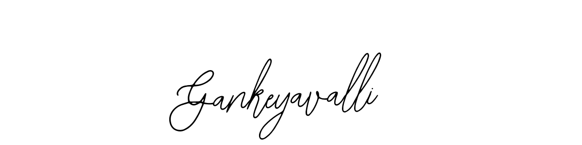 Design your own signature with our free online signature maker. With this signature software, you can create a handwritten (Bearetta-2O07w) signature for name Gankeyavalli. Gankeyavalli signature style 12 images and pictures png