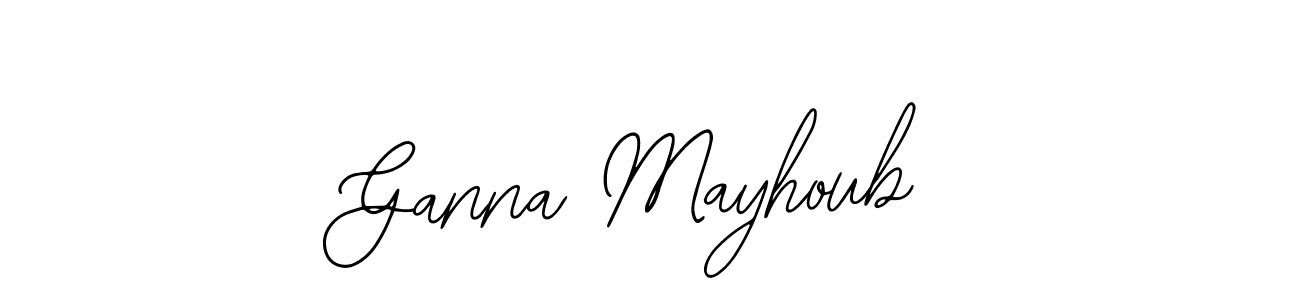 Make a beautiful signature design for name Ganna Mayhoub. Use this online signature maker to create a handwritten signature for free. Ganna Mayhoub signature style 12 images and pictures png