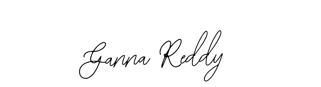 Similarly Bearetta-2O07w is the best handwritten signature design. Signature creator online .You can use it as an online autograph creator for name Ganna Reddy. Ganna Reddy signature style 12 images and pictures png