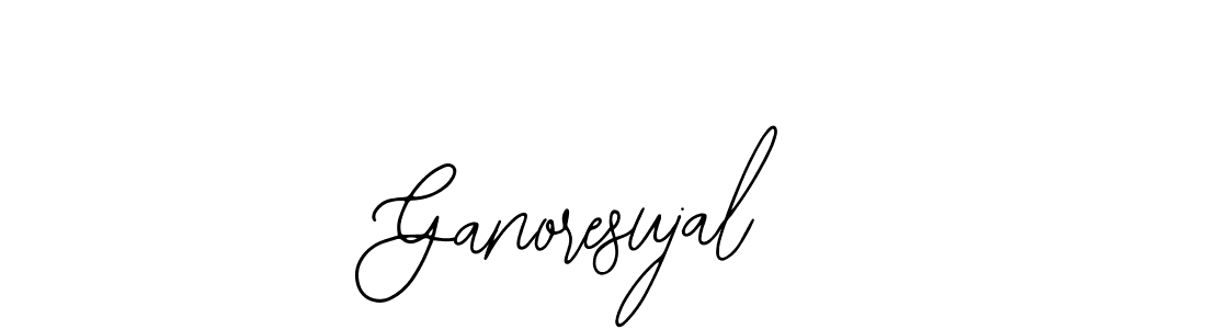 Best and Professional Signature Style for Ganoresujal. Bearetta-2O07w Best Signature Style Collection. Ganoresujal signature style 12 images and pictures png