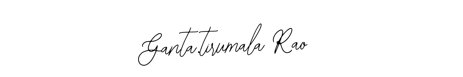 Create a beautiful signature design for name Ganta.tirumala Rao. With this signature (Bearetta-2O07w) fonts, you can make a handwritten signature for free. Ganta.tirumala Rao signature style 12 images and pictures png