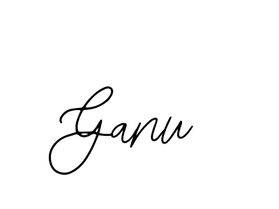 Ganu stylish signature style. Best Handwritten Sign (Bearetta-2O07w) for my name. Handwritten Signature Collection Ideas for my name Ganu. Ganu signature style 12 images and pictures png