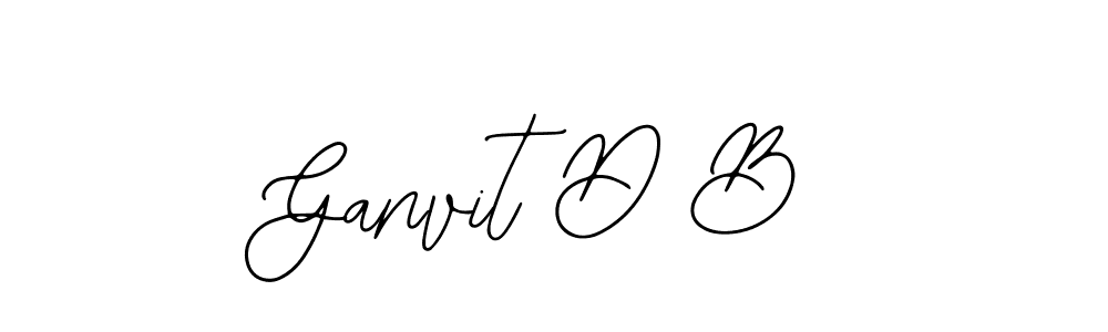 This is the best signature style for the Ganvit D B name. Also you like these signature font (Bearetta-2O07w). Mix name signature. Ganvit D B signature style 12 images and pictures png