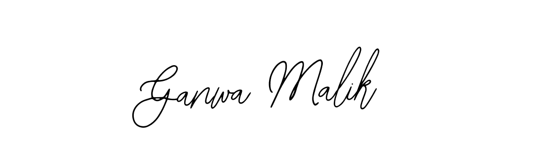 Use a signature maker to create a handwritten signature online. With this signature software, you can design (Bearetta-2O07w) your own signature for name Ganwa Malik. Ganwa Malik signature style 12 images and pictures png