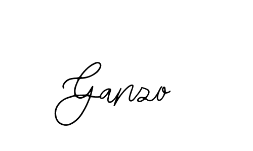 You should practise on your own different ways (Bearetta-2O07w) to write your name (Ganzo) in signature. don't let someone else do it for you. Ganzo signature style 12 images and pictures png